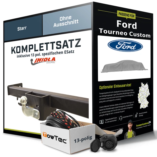 Anhngerkupplung Ford Tourneo Custom
