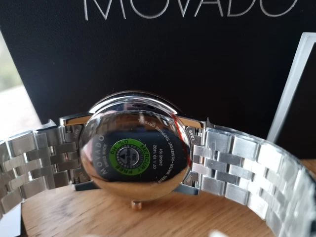 Orologio da uomo Movado Museum classico svizzero bicolore | leggere descrizione 3