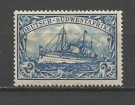 Reich Kolonien Deutsch-Südwestafrika SWA 1906 Mi 30B MH*