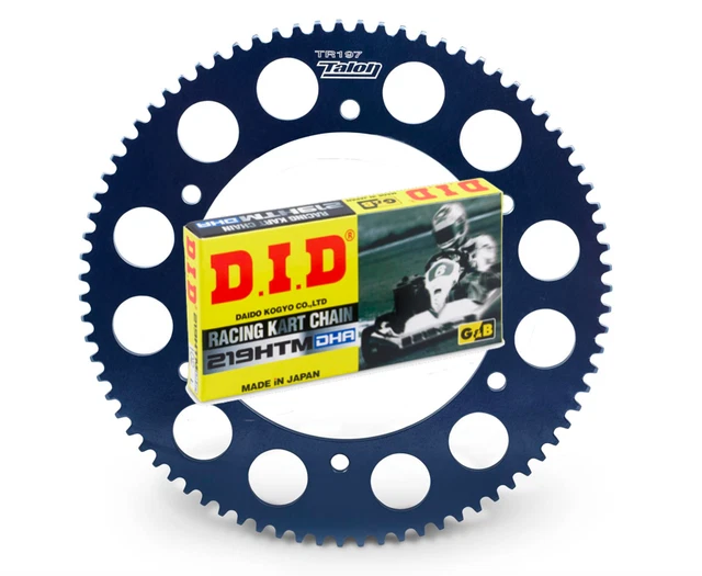 KART DID 108 Link Chain & Kart TALON Rear Sprocket Offer Brand New Kart