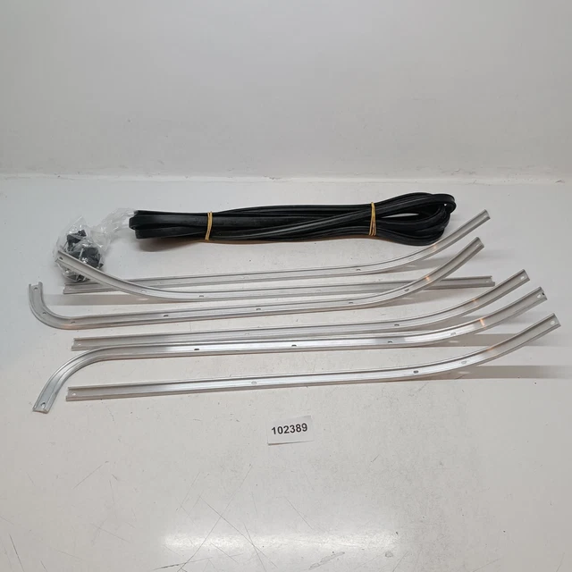 Lambretta GP LI/SX/TV Footboard Strips Complete 6 Piece Kit