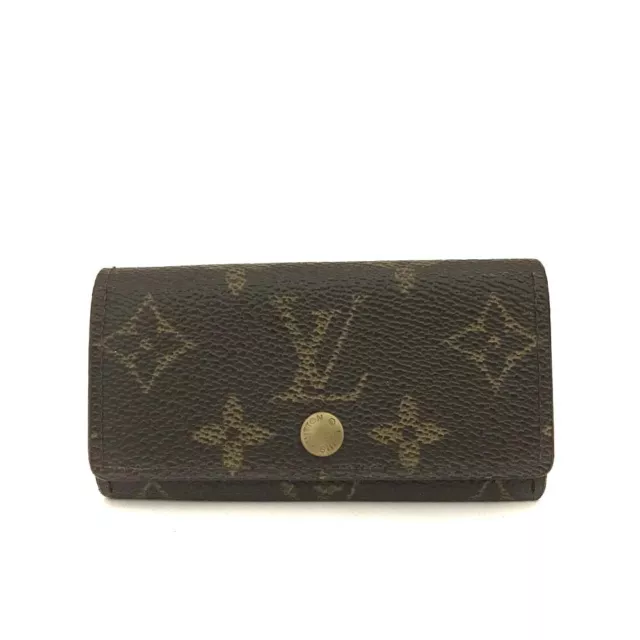 Louis Vuitton Monogram Multicles 4 Ring Key Case/2X0555