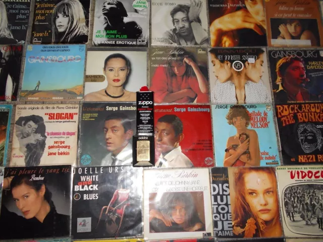 Lot 96 Disques 33 & 45 T : Serge Gainsbourg & Interprètes Intégrale 3