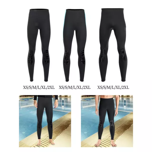Wetsuit Pants 1.5mm Neoprene Elastic Swim Pants Thermal Long