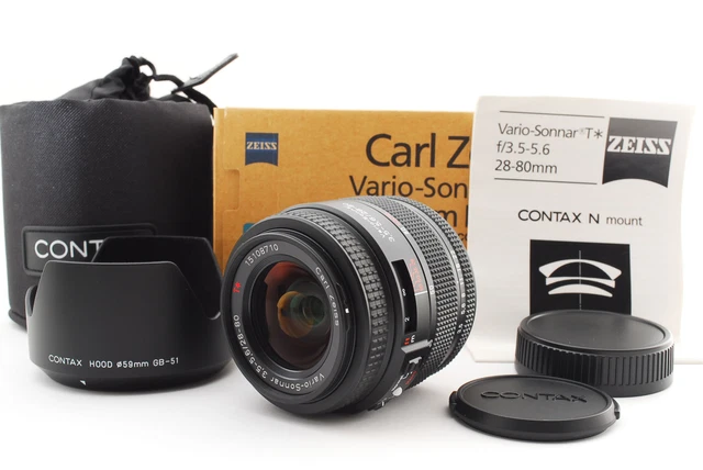 Contax Vario-sonnar 28-80mm F3.5-5.6 Zoom Lens For N [Almost Unused] From JAPAN