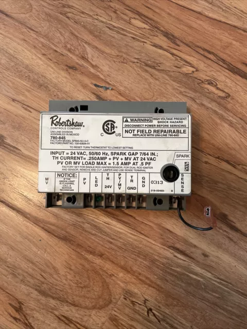 Robertshaw 780-845 Furnace Ignition Control Circuit Board Module