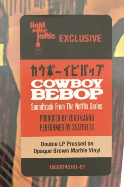 Seatbelts Cowboy Bebop Soundtrack Netflix Vinyl Record New Sealed 3