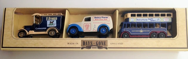 Days gone vintage models made by lledo plc hot sale