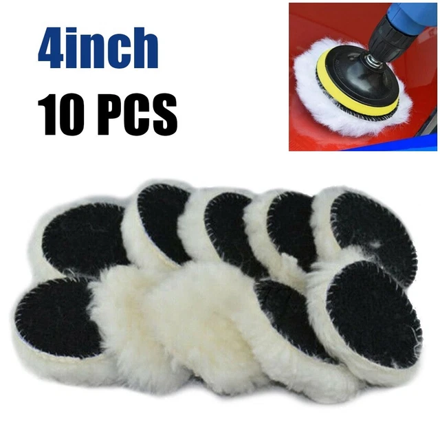 Ersatz Pufferpads Poliermaschine Wolle 10 Stk Auto Polieren Polierpads