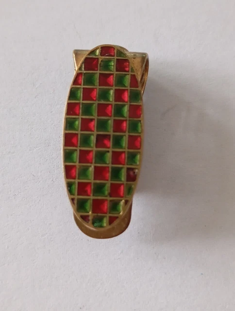 Pince à Billets Ancienne "The Wedge" Brevet 14778 De 1909 - Avion En Nacre - Money Clip Vintage
