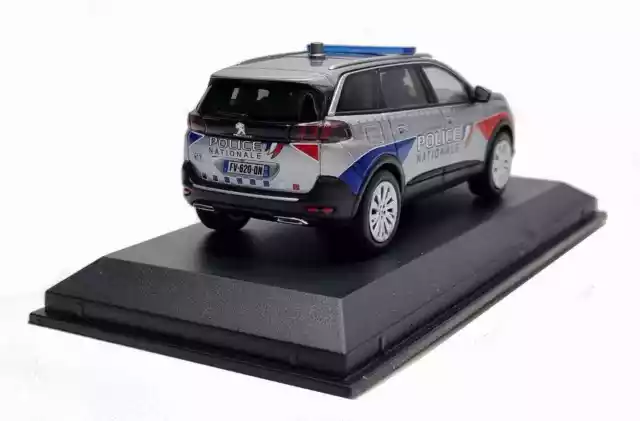 PEUGEOT 5008 GT POLICE NATIONALE 2021 1/43 NOREV Voiture de Collection