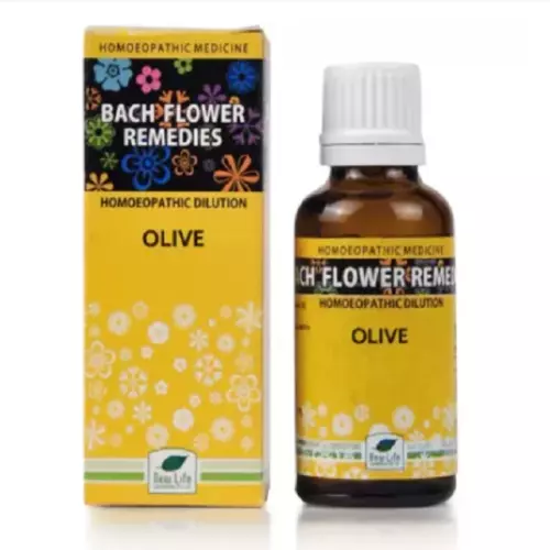 New Life Bach Flower Olive (30ml) Free Shipping World Wide