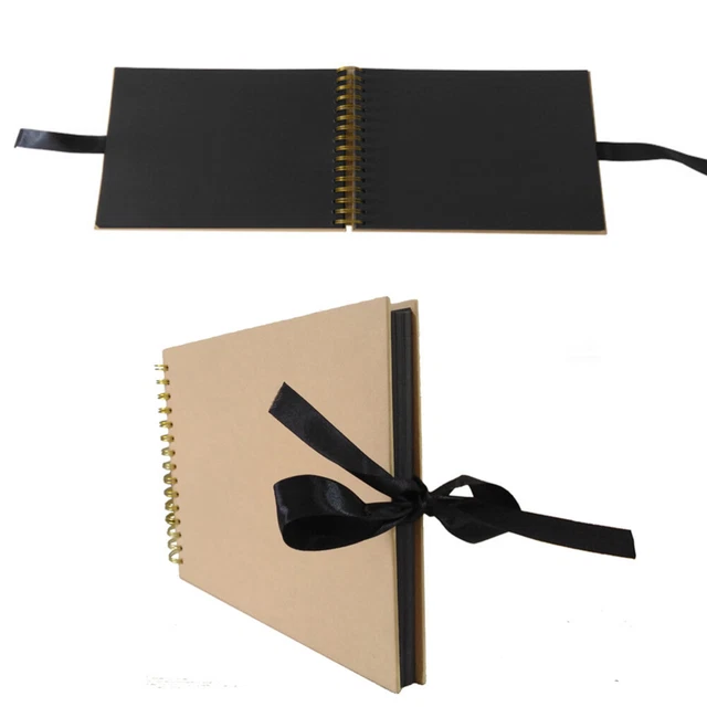 Álbum de bodas para bebé álbum de fotos Kraft de 80 páginas