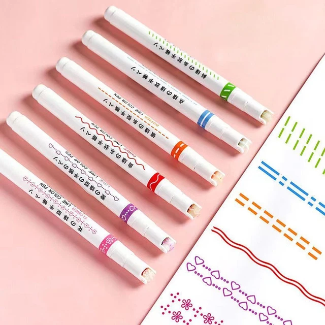 Text marker Kurven-Highlighter-Stift Farbe Marker Stift Mehrere Formen