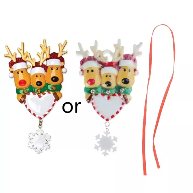 Christmas Tree Ornament Kit Customized Christmas Family Members Presents Set