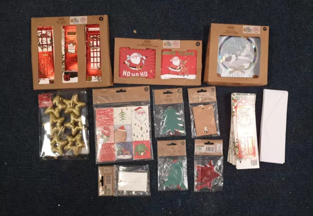 Job Lot Of 15 Christmas Gift Tags And Cards Decoration Xmas Present Tags George