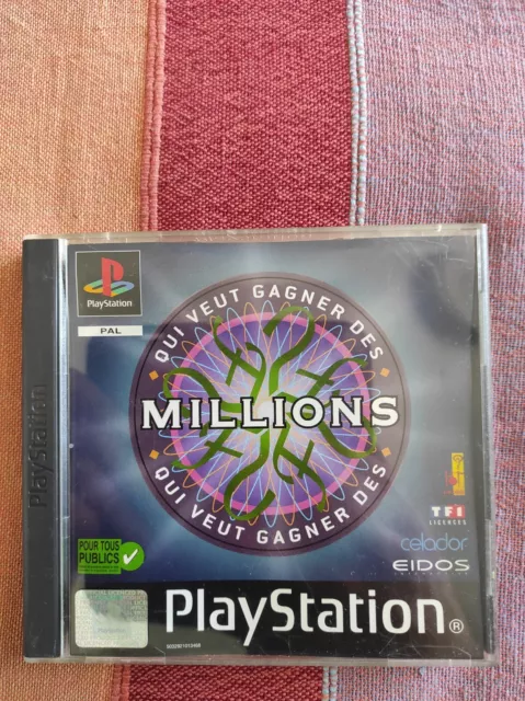 Chi Vuol Essere Milionario Ps1 PlayStation 1 Gioco PAL Fr Completo