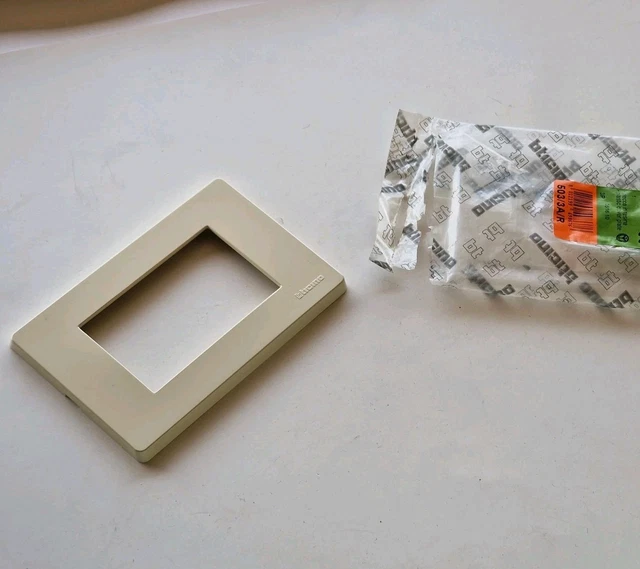 Placca 2 Moduli con viti Magic Oxidal - BTICINO LEGRAND 503/2