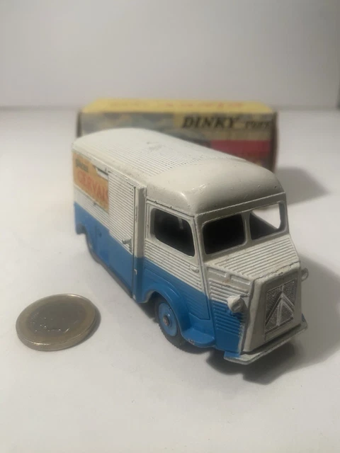 Dinky Toys Citroën HY 1200 K Baroclem - Edition Atlas - Bleu 1/50 - NEUF