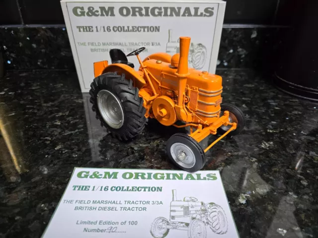 Field Marshall Series 3A 1/16 scale tractor model G&M Originals