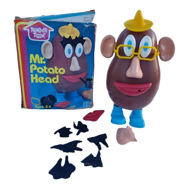 POTATO HEAD Romper Room Vintage 1980 Hasbro In Original Box