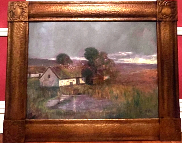 19th Century French Impressionist Oil Painting