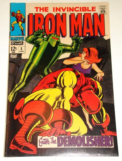 Iron Man # 2, June 1968, Marvel, 1st Janice Cord, High Grade, appears unread