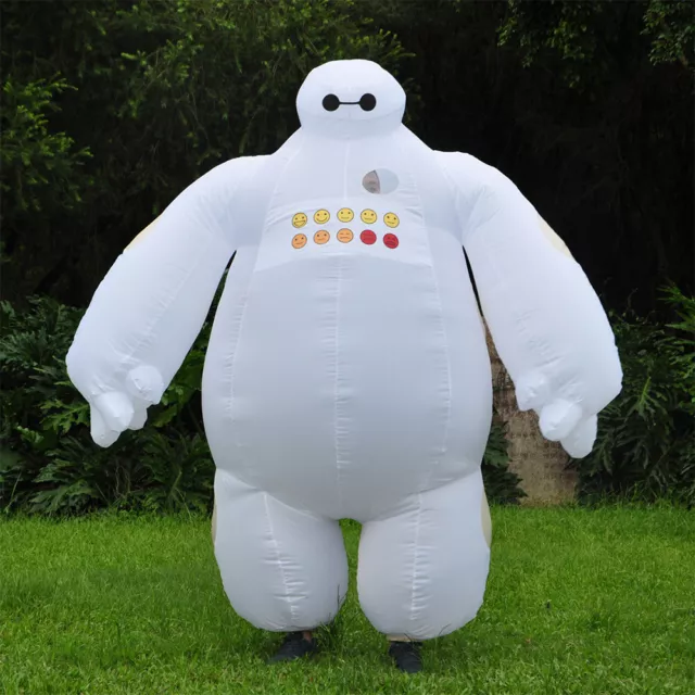 Inflatable Costume Outfit Big Hero BayMax for Halloween Cosplay Party Adult Size