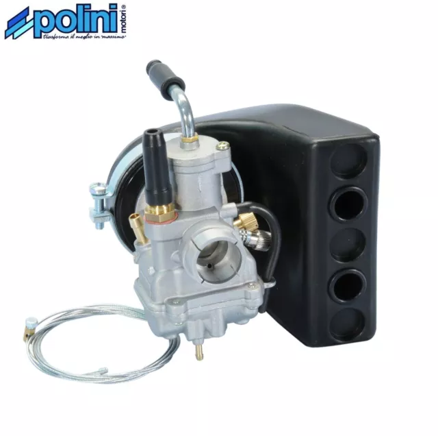 Pack carburateur CP Ø 17,5 avec filtre Racing polini  Vespa HP, PK, XL 50