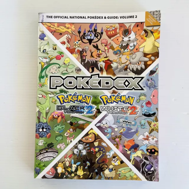 Pokémon Pokedex Books, Heart Gold And Soul Silver, Black And White