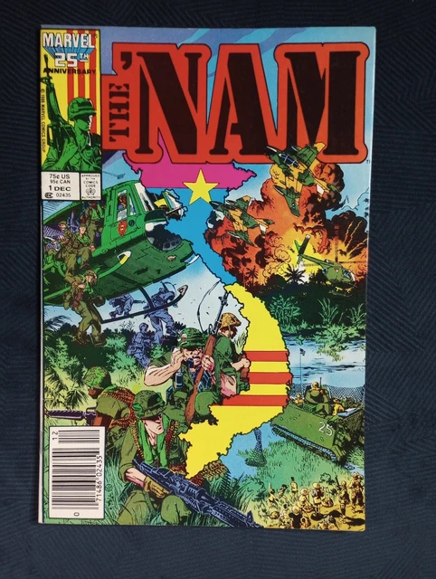 THE 'NAM #1 (1986) VF/NM Newsstand Variant