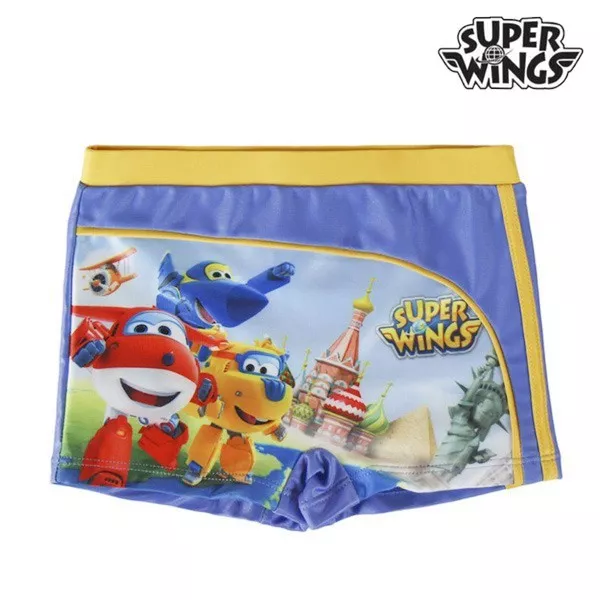 Maillot de bain boxer pour enfant Super Wings - Plage et piscine Taille - 4 ans