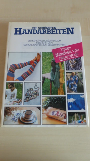 Die schönsten Handarbeiten 1982? Nähen Stricken Häkeln Sticken Sachen zum Selber