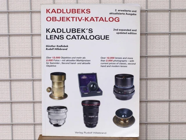 KADLUBEK'S LENS CATALOGUE $128.56 - PicClick CA