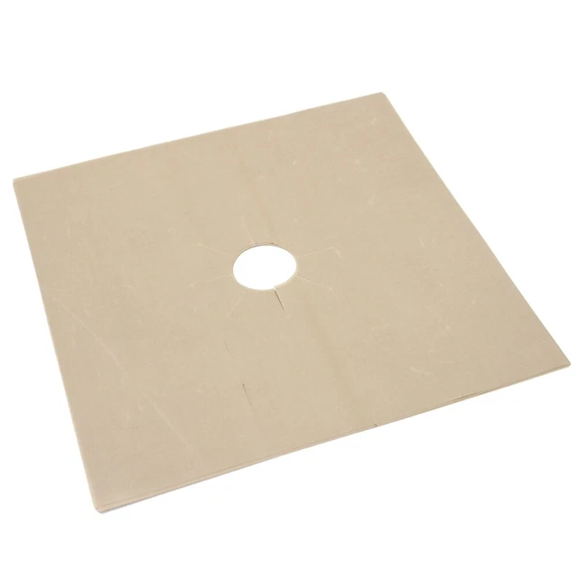 2 piezas revestimiento de horno revestimiento de horno antiadherente protección de estufa placas de estufa quemador