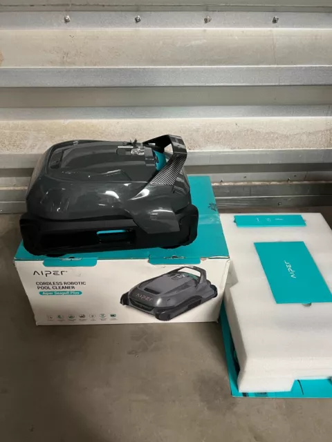 AIPER Seagull Plus Cordless Pool Vacuum, Robotic Pool Cleaner