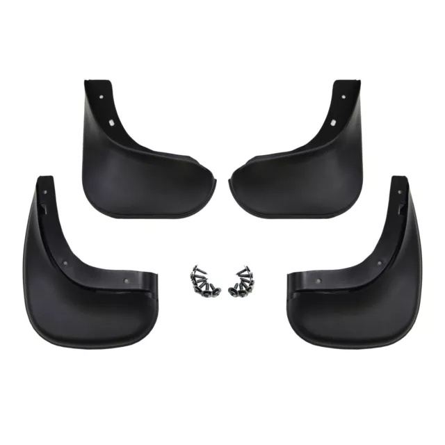 Schmutzfänger 4er Set vorne + hinten für VW CADDY 2004-2015 2