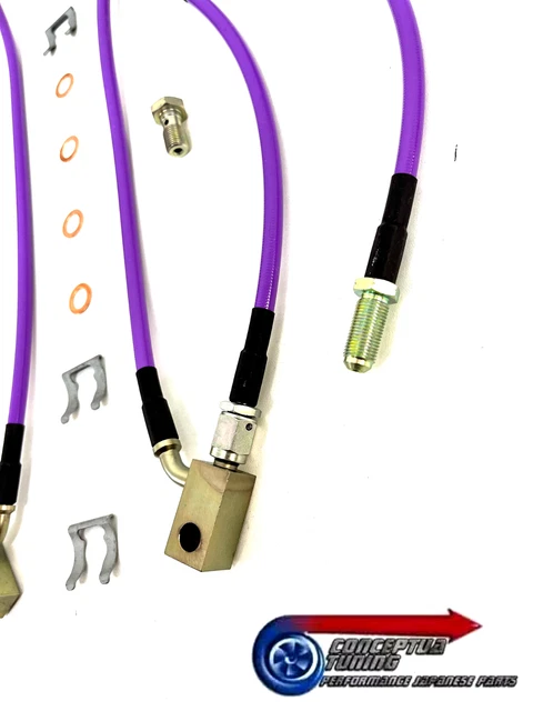Tuyau D'Arrivée D'eau Tressé Flexible Acier Inoxydable Pour Eau Chaude Et Froide 2 Pieces 91783190