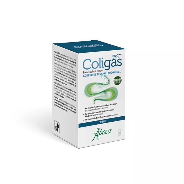 COLIGAS FAST 50 CAPSULE Aboca