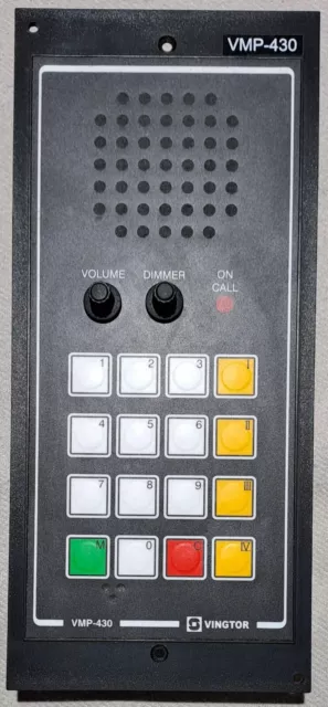 Zenitel VMP-430 Intercom Station