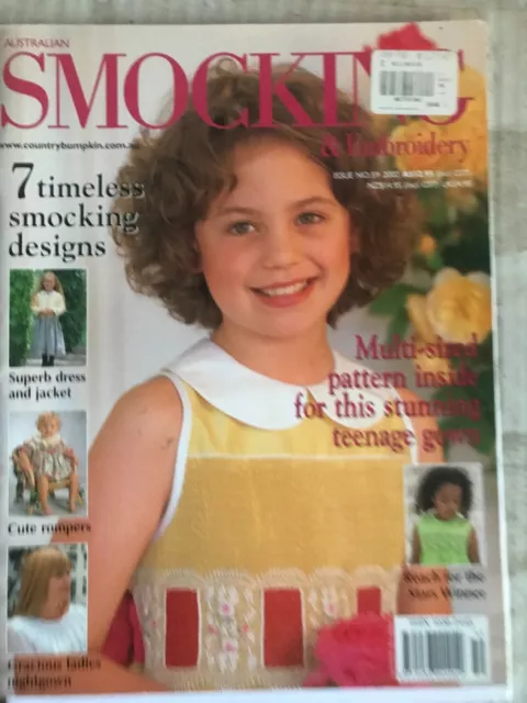 Issue No. 59 Australian Smocking and Embroidery Magazine