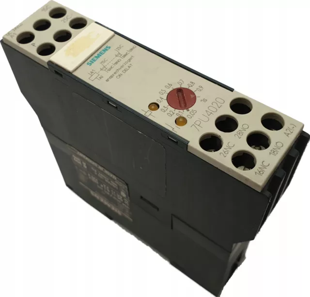 time relay SIEMENS 7PU4020-1BB30 0.05-1s /#Z R0AT 4838