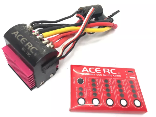 Ace RC Gouverneur Brushless BLC-75C Mit Programmer Modell