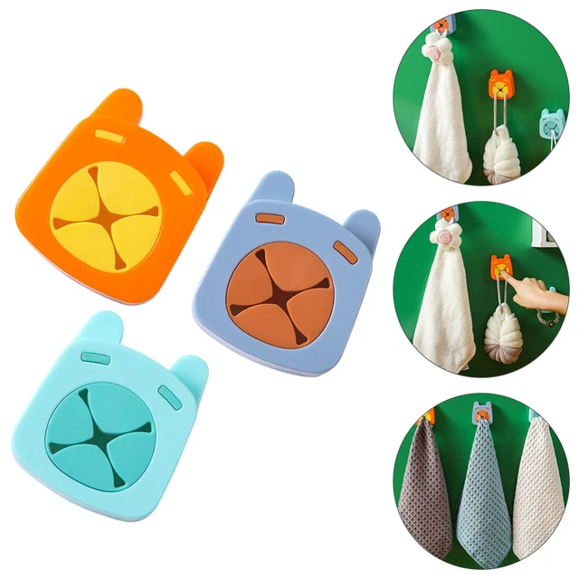 3 Piezas Toallero Autoadhesivo Toallero Multiusos Mano Útil