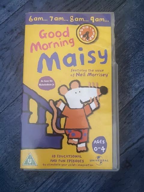 GOOD MORNING MAISY (VHS Tape) $5.46 - PicClick