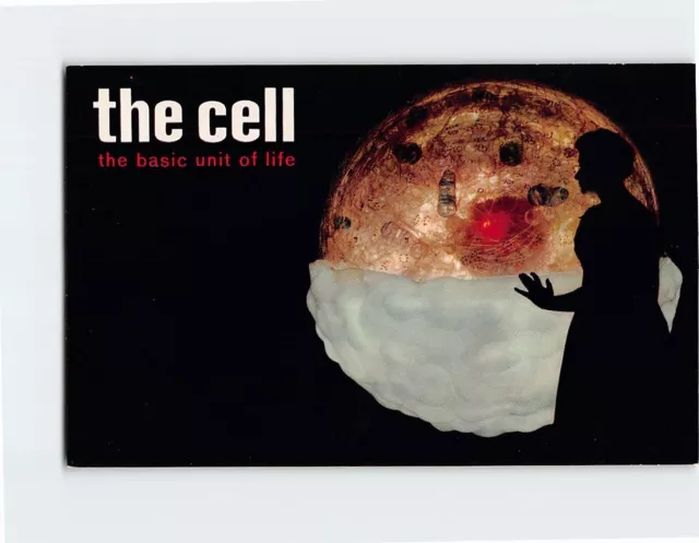 Postcard The Cell, the basic unit of life, Upjohn Pharmacy, Disneyland, CA
