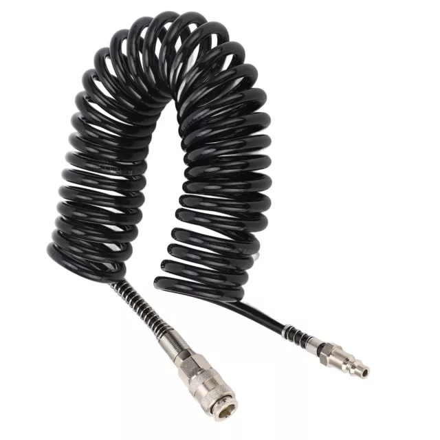 Car 6m Recoil Air Hose Pressure Resistant Durable Flexible Lightweight Coiled