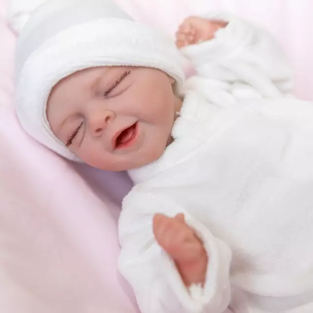30CM Mini Reborn Baby Puppe Lebensechte Baby Sammlerpuppe Geburtstagsgeschenk