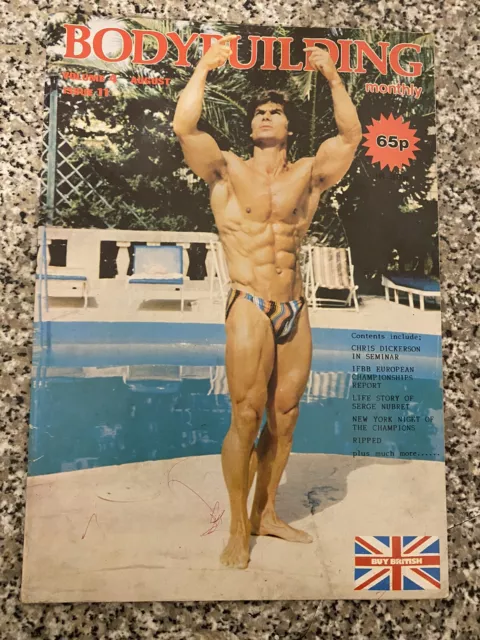 bodybuilding monthly magazine August Vol 4 Issue 11