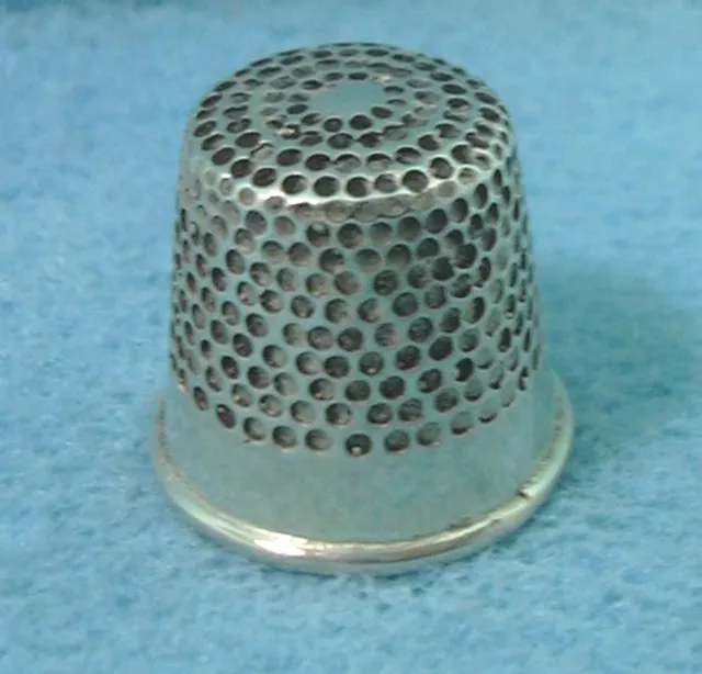 Silver Thimble stamped 925